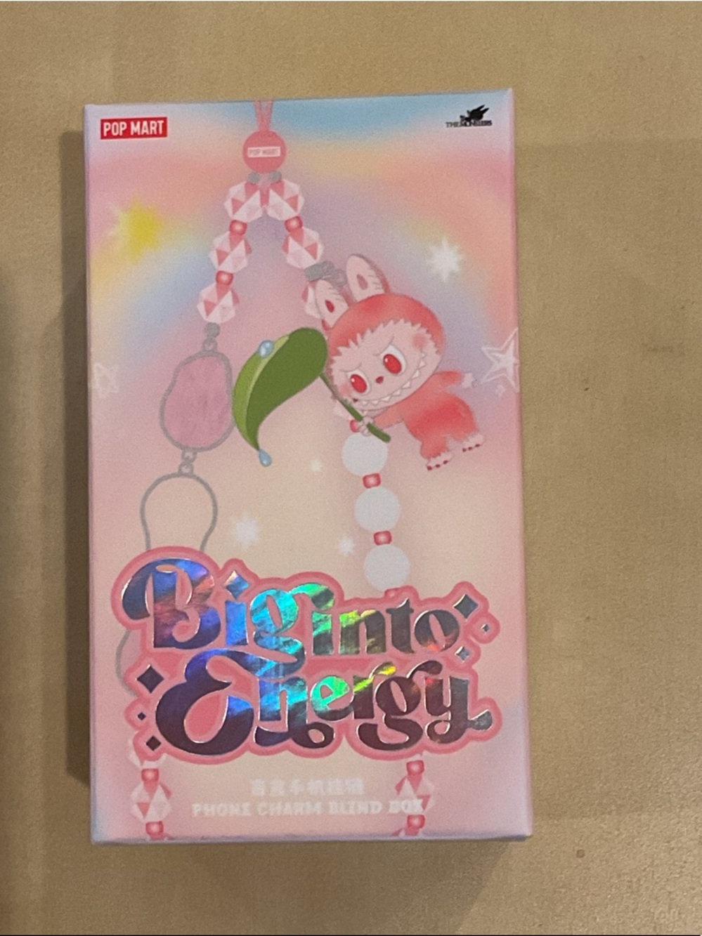 POP MART Labubu Big into Energy Phone Charm Blind Box NIB